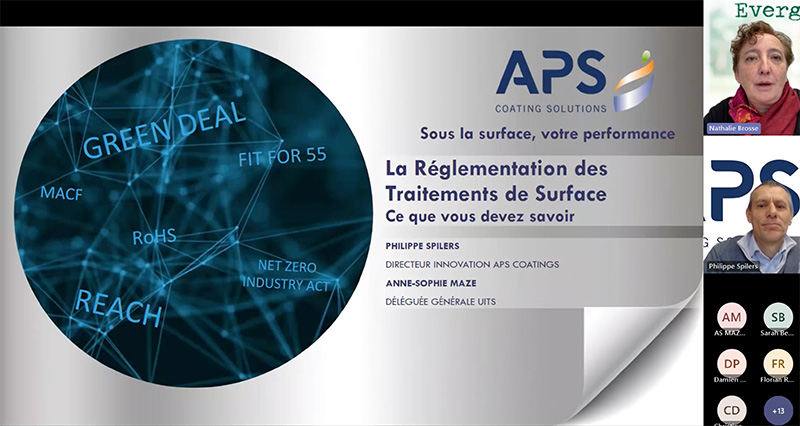 Webinaire - La Réglementation des Traitements de Surface : Ce que vous ...